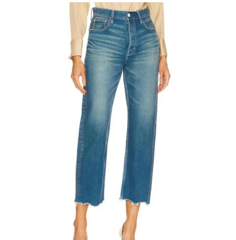 Moussy Vintage Walmore Wide straight medium wash made in Japan jeans size 28 - Picture 1 of 9